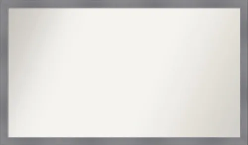 Miniatura 54 de Amanti Art Espejo personalizado, espejo de baño gris plomo a rayas, espejo de pared o espejo de tocador de baño sobre el fregadero