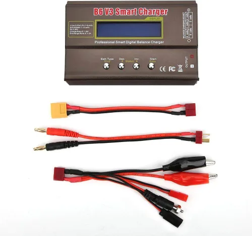 Miniatura 2 de Balance Cargador de batería B6 V3 80W AC DC Adaptador 11.0-18.0V RC NiMH Cargador con pantalla LCD