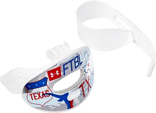Miniatura 7 de Under Armour Air - Protector labial para fútbol, protección bucal completa, compatible con brákets, ajuste instantáneo
