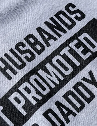 Miniatura 5 de Great Husbands Get Promoted to Daddy Divertida camiseta de revelación de género de paternidad para hombre