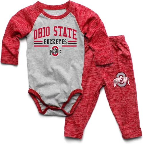 Miniatura 15 de Wes and Willy Baby College Sports Fan - Conjunto de una pieza y pantalón de manga larga