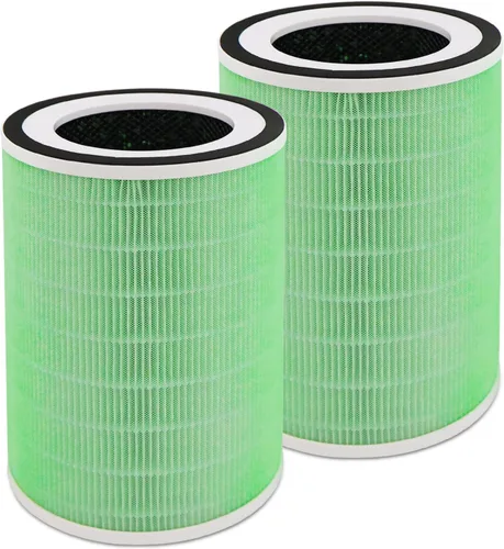 Miniatura 10 de Paquete de 2 filtros de repuesto compatibles con Afloia Fillo/Halo/Mooka Allo, filtro verdadero 3 en 1 de alta eficiencia para filtro Fillo