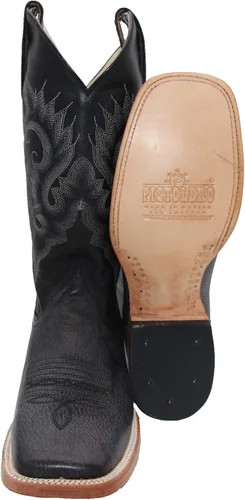Miniatura 2 de Botas vaqueras de piel auténtica para hombre