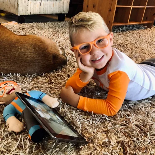 Miniatura 3 de Gafas de sol Blippi para niños pequeños 2 a 4 años