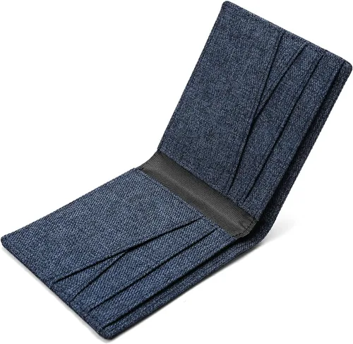 Miniatura 37 de Lanyani Carteras RFID Bifold Simple