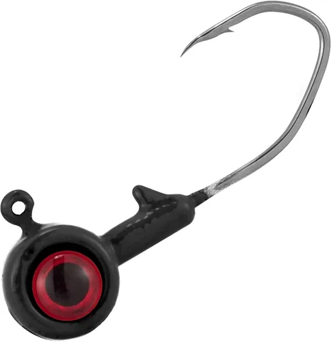 Miniatura 14 de Dr.Fish Crappie Jig 3D Ojos Pesca Jig Cabeza de Agua Dulce Crappie Trucha Panfish Gancho Bass Pesca Señuelo 1/32oz 1/16oz 1/8oz Rosado