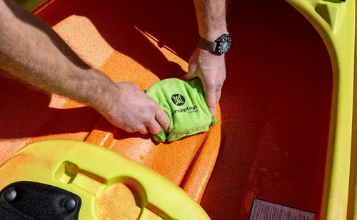 Miniatura 3 de Perception - Esponja para kayak Esponja absorbente de agua para kayak Absorbe hasta 1 litro, amarillo, talla única