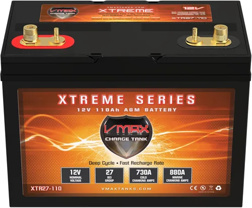 Miniatura 2 de VMAX XTR27-110 Batería compatible con Clarke Vantage 14 Autoscrubber a
