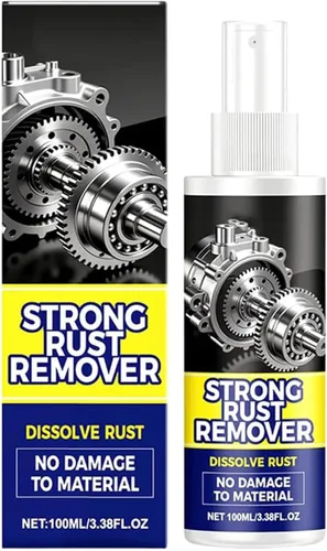 Spray removedor de óxido para metal, removedor de óxido para metal, removedor de manchas de óxido, limpiador de metales resistente para vehículos,