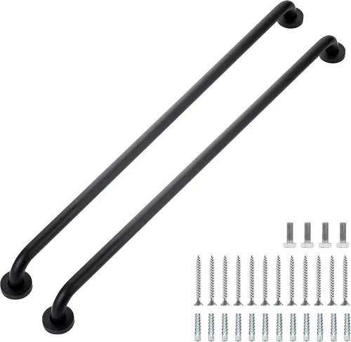 Miniatura 42 de Barras de agarre para ducha, paquete de 2 asas antideslizantes de ducha de 16 pulgadas para ancianos, barra de seguridad para ducha, barras