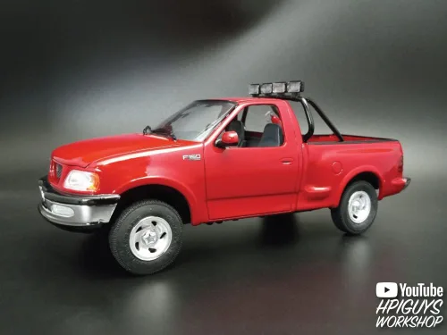 Miniatura 10 de AMT 1997 Ford F-150 4x4 Pickup Kit de modelo a escala 1:25
