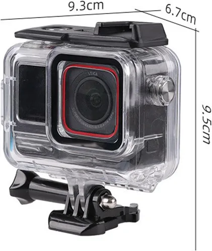 Miniatura 7 de Funda de buceo de 196 pies compatible con Insta360 Ace Pro, funda impermeable protectora subacuática para buceo con accesorios para cámara Ace Pro