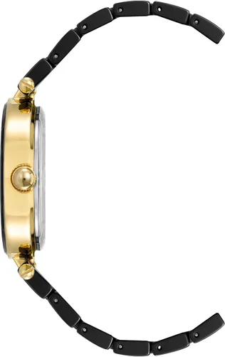 Miniatura 2 de Anne Klein Women's Black Ceramic Bracelet Watch with Diamond Accent