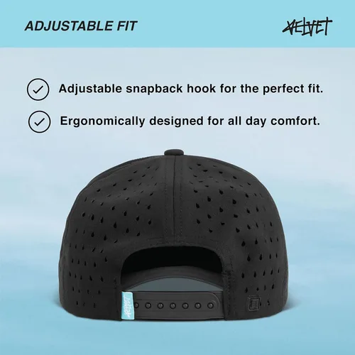 Miniatura 6 de Hydro - Gorra de béisbol impermeable para deportes, resistente al agua, para todos los días, golf, talla única, unisex, Negro