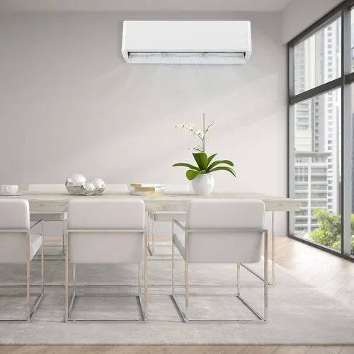 Miniatura 7 de Bonnlo Sistema de calefacción mini split de 12,000 BTU con inventor, 23 SEER 115V de ahorro de energía sin conductos de aire acondicionado