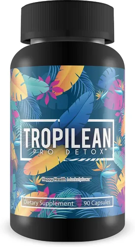 Tropilean Pro Detox - Desintoxicación de cuerpo completo - Ayuda a eliminar toxinas para la salud general - Limpiador corporal de desintoxicación