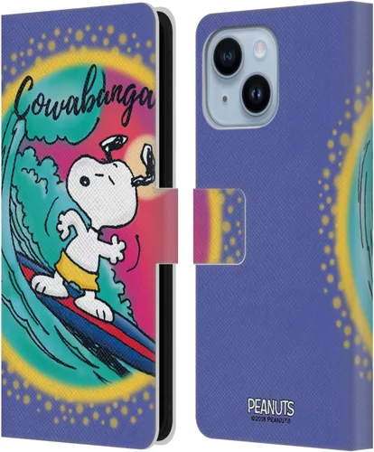 Miniatura 76 de Head Case Designs Funda de piel con licencia oficial de Peanuts Beach Surf Snoopy Boardwalk Airbrush compatible con Apple iPhone 11
