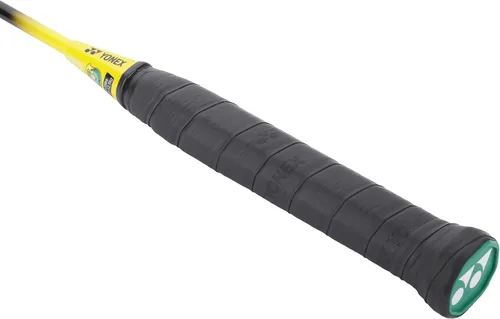 Miniatura 5 de YONEX Raqueta de bádminton de grafito serie Astrox Lite (G4, 2.72 oz, 30 libras de tensión) (Astrox 01 Amarillo Negro)