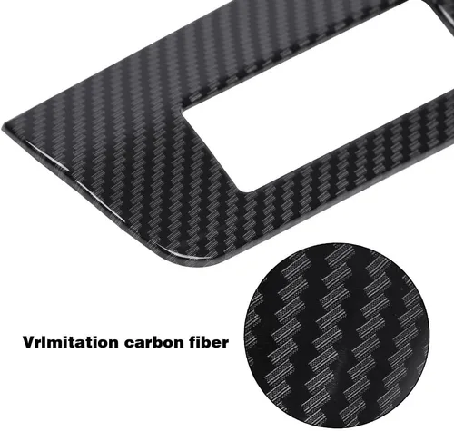 Miniatura 6 de CROSSDESIGN Cubierta de panel de visualización de fibra de carbono compatible con Chevrolet Corvette C8 2020-2022