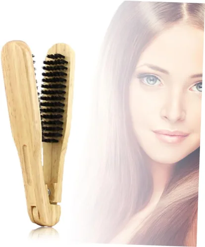Miniatura 8 de 2 peines alisadores de cabello para mujer, pinza para el cabello, cepillo para enderezar el cabello, cepillo para enderezar el cabello, peine