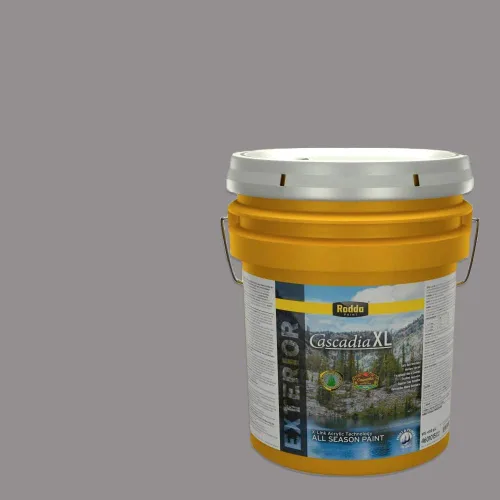 Miniatura 111 de Rodda Paint CASCADIA XL Pintura e imprimación satinada para exteriores en uno, cuarto de galón, azul playa norte