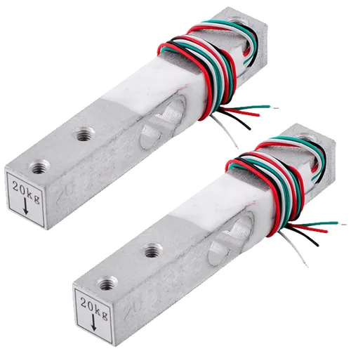 Miniatura 8 de 2 piezas de sensor de peso de celda de carga digital 1kg 5kg 10kg 20kg de alta precisión, celdas de carga miniatura para Arduino, electrónica DIY