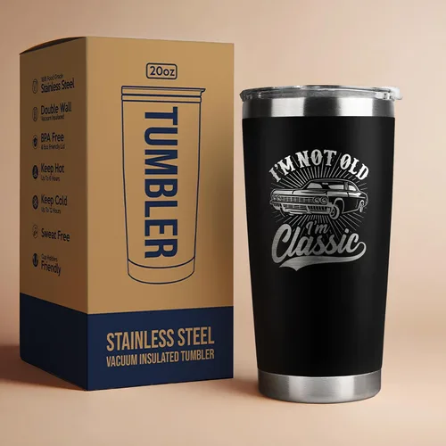Miniatura 7 de Regalos para el abuelo y papá de parte de su hija, hijo, cumpleaños, día del padre, regalos del día del padre para el abuelo, divertido vaso