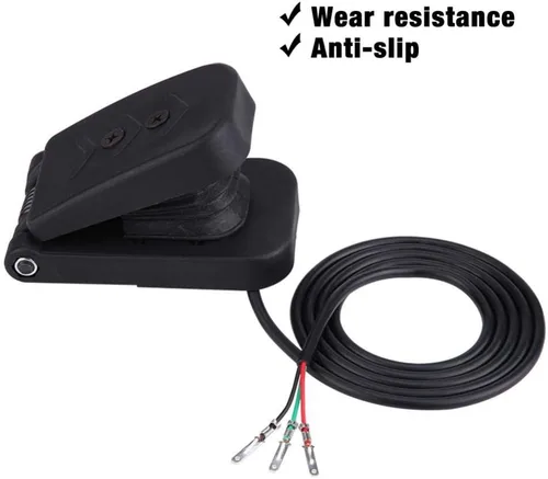 Miniatura 2 de Pedal de freno, universal de plástico ATV acelerador de pie acelerador de control de velocidad Pedal de freno bicicleta electrónica Kart Pedal Lock