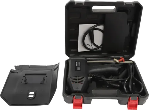 Miniatura 7 de Máquina de soldar, kit de soldador de mano, máquina de soldadura portátil de 110 V, soldador digital de voltaje de 3000 W con caja de herramientas