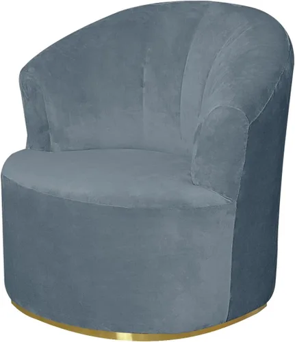 Miniatura 18 de Funda de terciopelo para silla giratoria de barril giratorio, funda elástica para silla decorativa de barril para sillón, funda de sofá moderna
