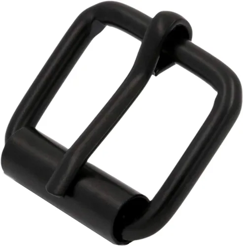 Miniatura 6 de BIKICOCO Hebilla de rodillo, 3/4 pulgadas de talón Rolling Bar Hebillas para bolsos Correas de correas de cuero