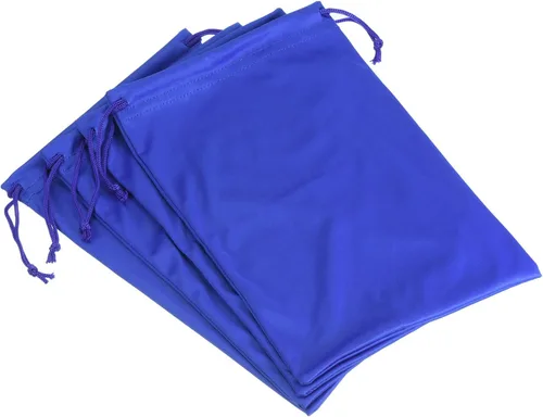 Miniatura 13 de PATIKIL Bolsa de gafas de esquí, funda de microfibra para gafas de nieve, funda de almacenamiento suave, bolsa con cordón