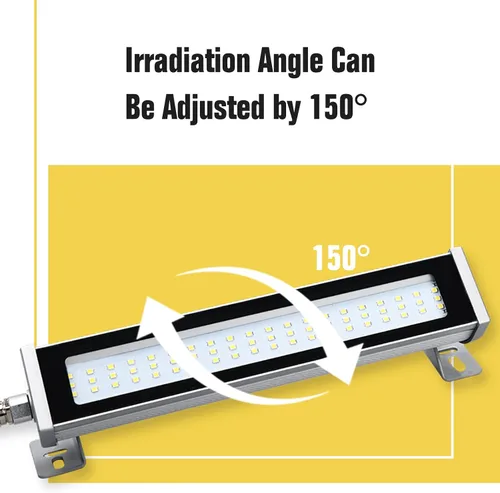 Miniatura 6 de Máquina industrial tubo luz LED 12W CNC máquina trabajo iluminación IP67 a prueba de polvo impermeable a prueba de explosiones Uplight AC 110V-220V