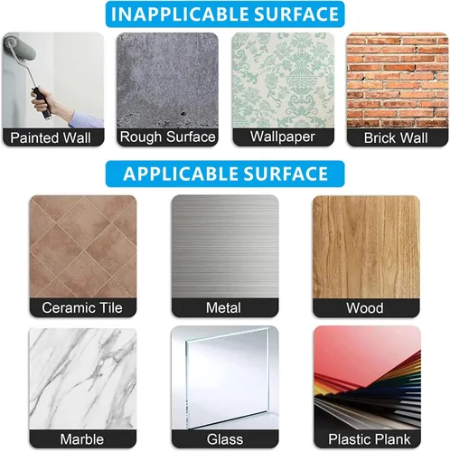 Miniatura 7 de Soporte para papel higiénico autoadhesivo, sin taladrar para baño, baño, baño, soporte de pared, acero inoxidable (dorado)