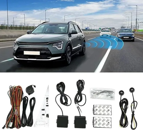 Miniatura 8 de BY-J Sistema de detección de punto ciego para automóvil, sensor de radar de onda milimétrica de 24 GHz, kit de sistema de monitoreo de punto ciego
