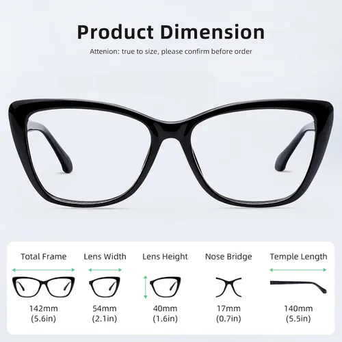 Miniatura 2 de Gafas de luz azul para mujer, antirreflejos para juegos y computadora, con ajuste cómodo