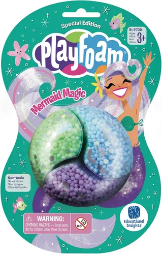 Miniatura 2 de Educational Insights Playfoam - Juego de 12 cápsulas gigantes para fiesta mágica de sirena, juguete sensorial y juguete sensorial, a partir de 3 años