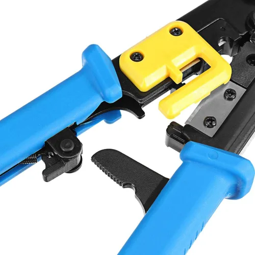 Miniatura 7 de Herramienta de crimpado de paso, herramienta de crimpado Yangoutool RJ45 y crimpadora de paso para conector RJ45/RJ12 de paso regular y final