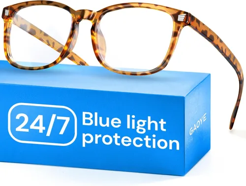 Miniatura 17 de Gaoye - Gafas de luz azul para computadora y juegos - Lentes anti rayos UV, resistentes a los arañazos y ajuste cómodo 2 negro y gris transparente