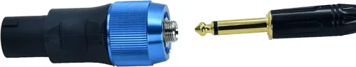 Miniatura 4 de Adaptador Speakon a 1/4 na4ljx conector actualizado de 1/4 pulgadas ts Jack hembra a NL4FC macho convertidor son para convertir cable a NL4FC