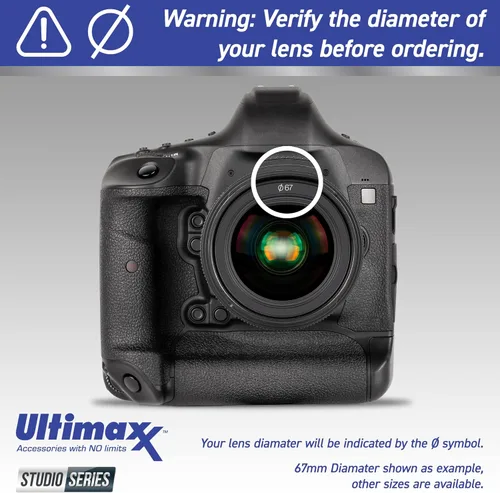 Miniatura 2 de Ultimaxx Kit de accesorios de 2.638 in para Canon EOS Rebel T7i, T6i, T6s, SL2, SL3, 77D, 750D, 760D, 800D, 200D, 8000D, KISS X8i y más; incluye