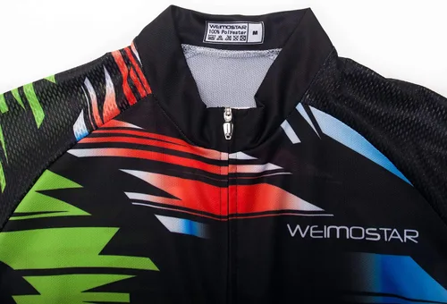 Miniatura 53 de Nuevo Pro cremallera completa hombres ciclismo Jersey manga corta Riding Shirt USA