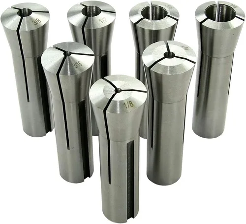 Miniatura 6 de Juego de pinzas R8 – Juego de 5 piezas – Tamaños 3/16", 3/8", 1/2", 5/8" y 3/4" – Hecho de acero para herramientas de alta calidad – 7/16 pulgadas