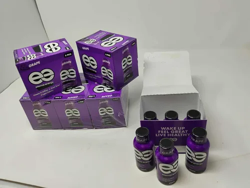 Miniatura 5 de Eternal Energy Premium Energy Shot (uva, 6 unidades, paquete de 6)