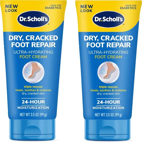 Miniatura 10 de Dr. Scholl's Ultra Hydrating Foot Cream - Crema para pies, 3.5 oz, crema con 25% de urea para pies secos y agrietados, cura e hidrata para tener