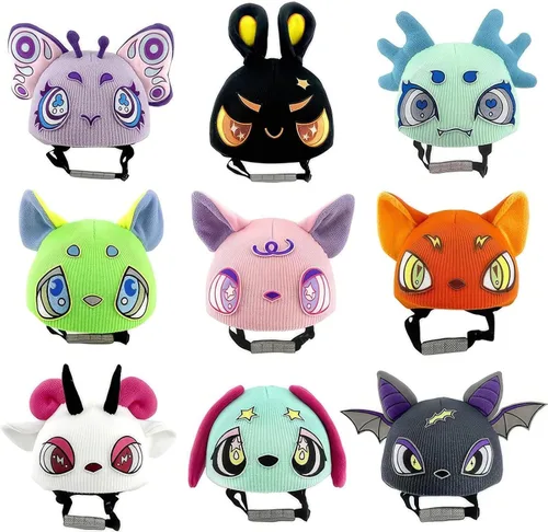 Miniatura 4 de Linda funda de casco de esquí de animal, divertido sombrero decorativo para casco al aire libre, fundas para casco deportivo, ciclismo, esquí