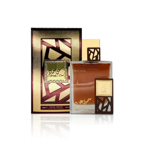 Lattafa Simply Oud Eau de Parfum Spray para hombre, 3.4 onzas