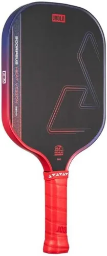 Miniatura 13 de JOOLA Agassi Heat Vision 16mm Pala de pickleball - Nueva forma con zona de punto dulce extendida - Superficie de fibra de carbono texturizada