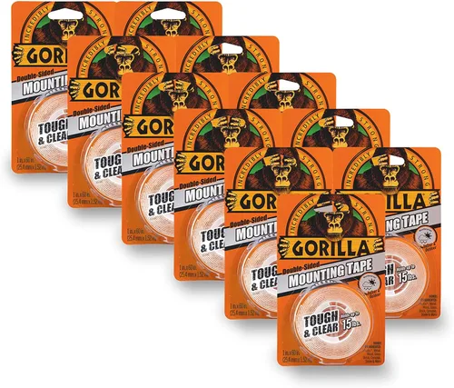 Miniatura 17 de Cinta de montaje transparente Gorilla Tough, Transparente, 6065001-6