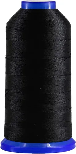 Miniatura 14 de Selric [1300 yardas/26 colores disponibles] Tex 90 Hilo de nailon unido para costura de cuero 280D/3 T90#92 Hilo de tapicería resistente para cuero